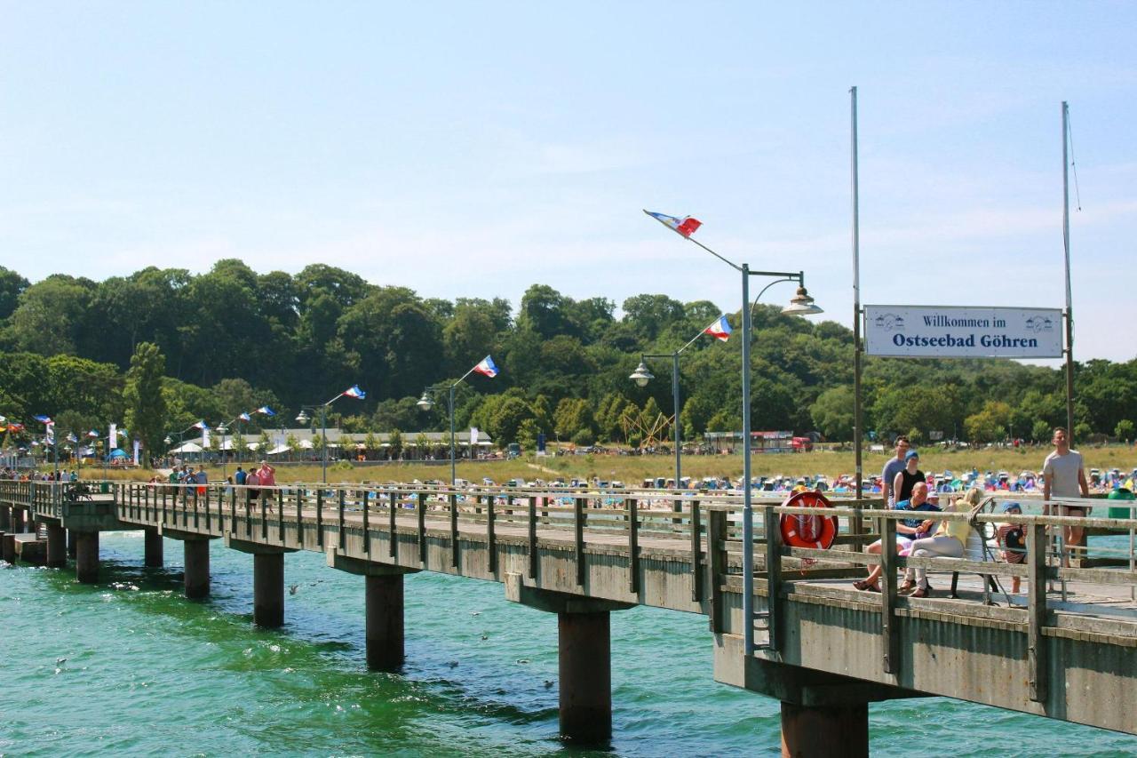Fewo Mit Terrasse, Gratis Nutzung Vom Ahoi Erlebnisbad Und Sauna In Sellin - Haus Blick Zur See Fewo 13 Goehren  Extérieur photo